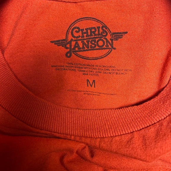 Chris Jansen • Concert Shirt • Red • Long Sleeve Shirt • Size Medium - Picture 4 of 8